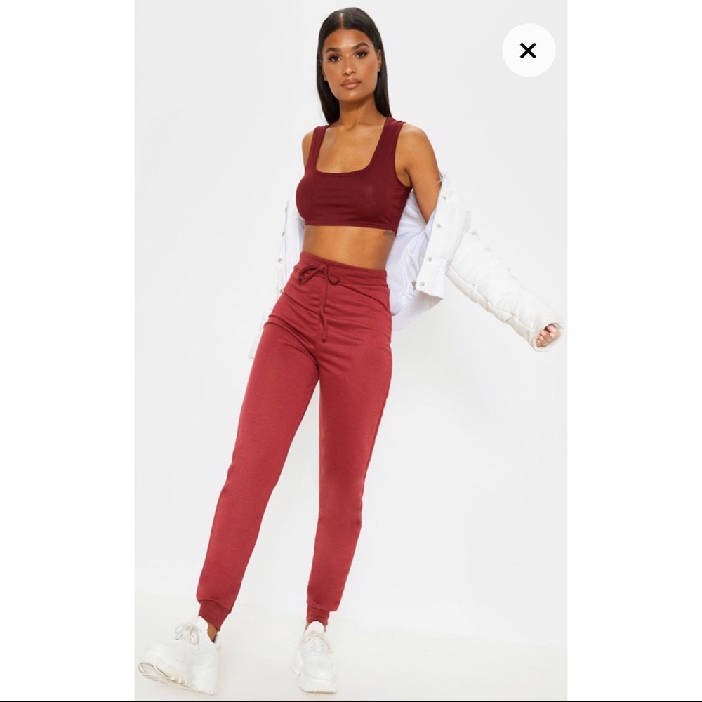 Burgundy Ultimate Sweat Joggers
